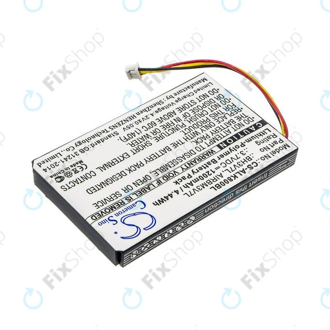 Батерия за Autec Air A4, A6, A8, 1200mAh, Li-Pol, 3.7V, BH3V7L, AIRBM3V7L, HQ