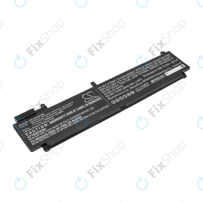 Батерия за Lenovo ThinkPad T460s, T470s, 2000mAh, Li-Pol, 11.4V, 00HW022, HQ