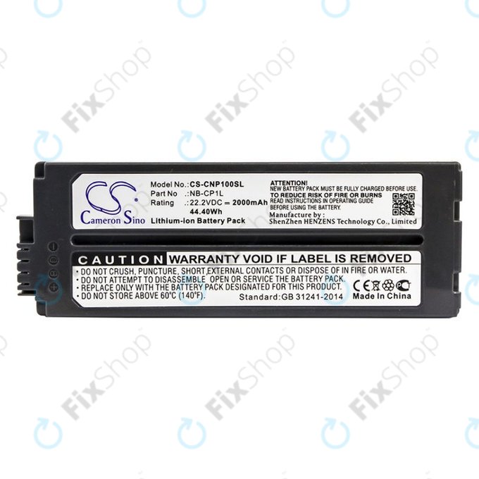 Батерия за Canon Selphy CP, 2000mAh, Li-Ion, 22.2V, NB-CP1L, HQ
