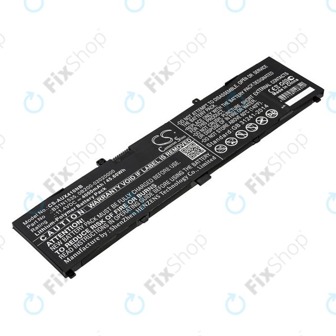 Батерия за Asus UX310, UX310UAK, UX410UQ, 4000mAh, Li-Pol, 11.4V, B31N1535, HQ