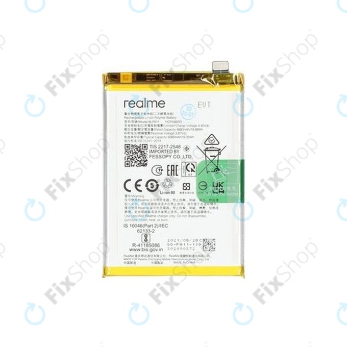 Батерия за Realme 9i, 9 Pro, BLP911, 5000mAh - 4200013, Genuine Service Pack