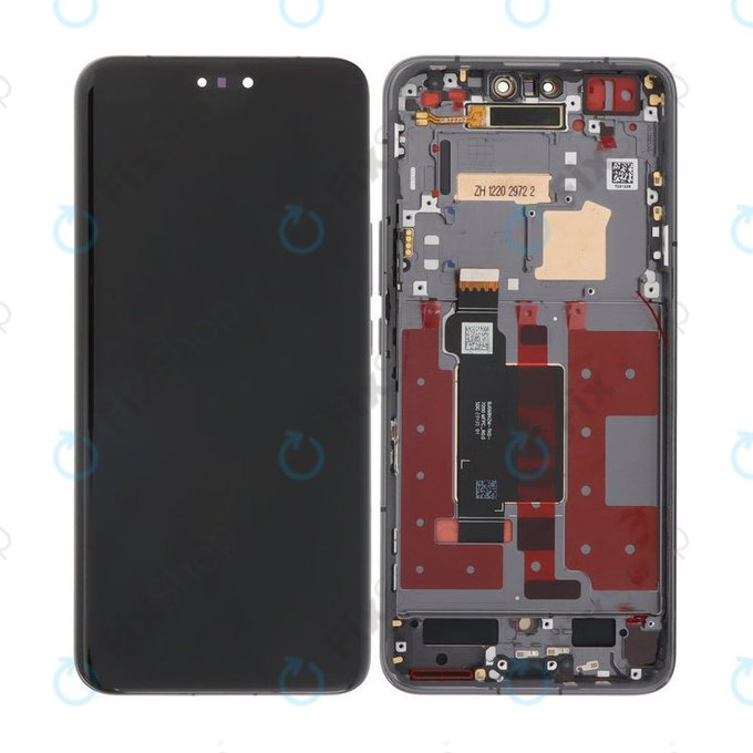 Дисплей OLED за Honor Magic6 Pro, Black, Тъчскрийн с рамка