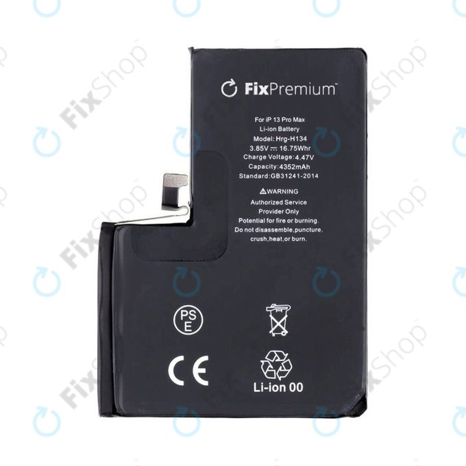 Батерия за iPhone 13 Pro Max, 4352mAh, A2653, FixPremium