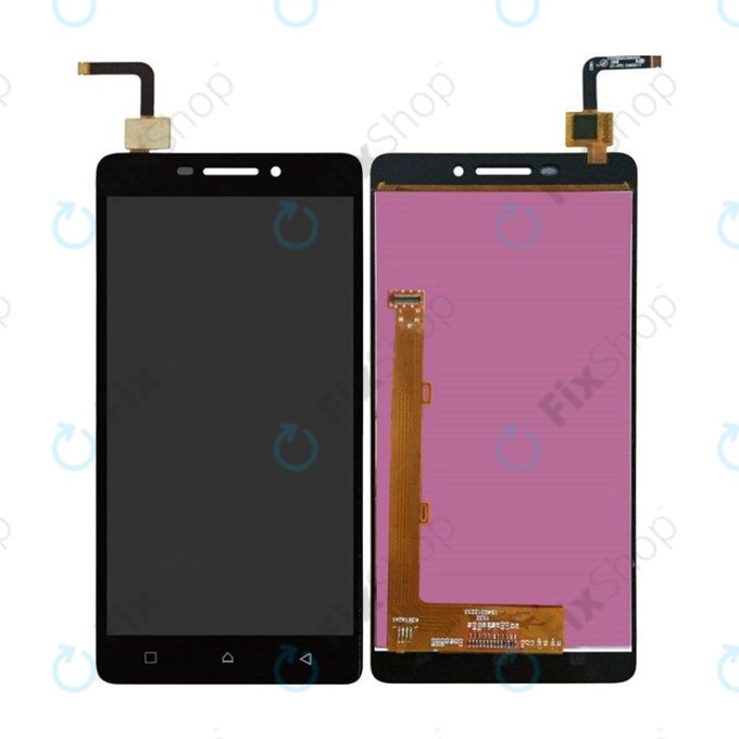 дисплей за Lenovo VIBE P1ma40 mini, Тъчскрийн без рамка, черен, Black, TFT