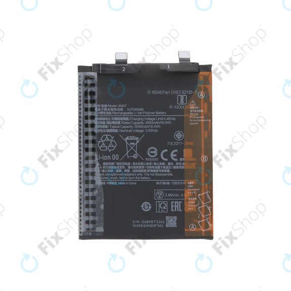 Батерия за Xiaomi 13T 2306EPN60G, Redmi Note 13 Pro 4G 23117RA68G 2312FPCA6G, 5000mAh, BM5T, Genuine Service Pack