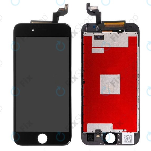 дисплей за iPhone 6S Plus, Тъчскрийн и рамка, черен, Black, Refurbished