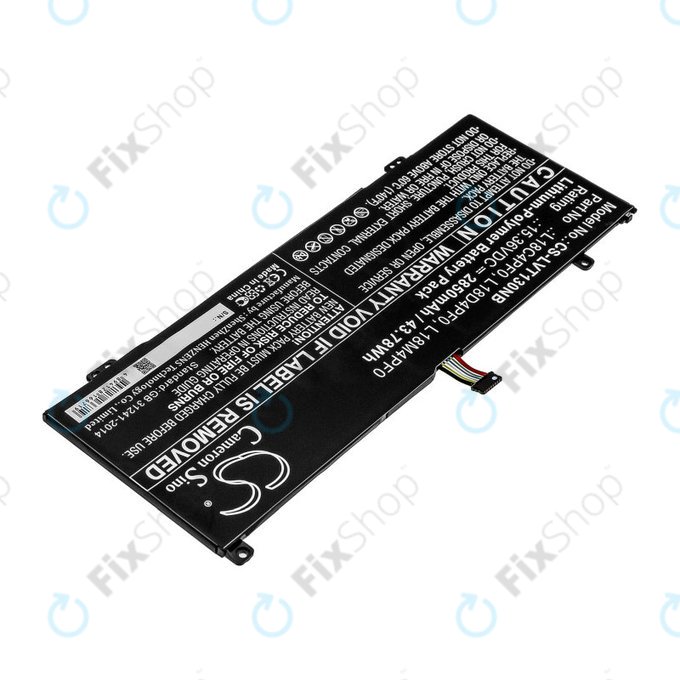 Батерия за Lenovo ThinkBook 13s, 14s, 2850mAh, Li-Pol, 15.36V, L18C4PF0, HQ