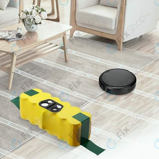 Батерия за iRobot Roomba 500, 600, 700, 800, 900-series, Scooba 450, Vileda 137173, 11702, GD-Roomba-500, VAC-500NMH-33, Ni-MH 14.4V 3500mAh