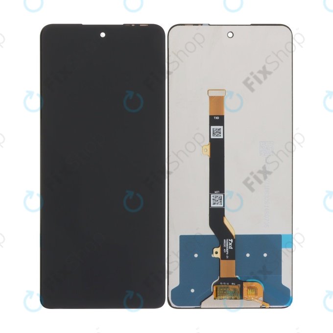 дисплей за Infinix Hot 40, Tecno Spark 20 Pro, Тъчскрийн без рамка, TFT