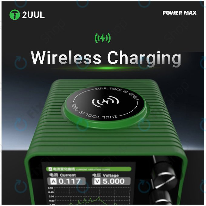 Многопортова зарядна станция 2UUL PC01, 200W