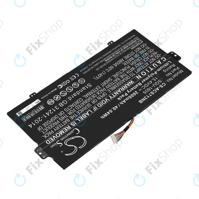 Батерия за Acer SF713-51, 2600mAh, Li-Pol, 15.4V, SQU-1605, HQ
