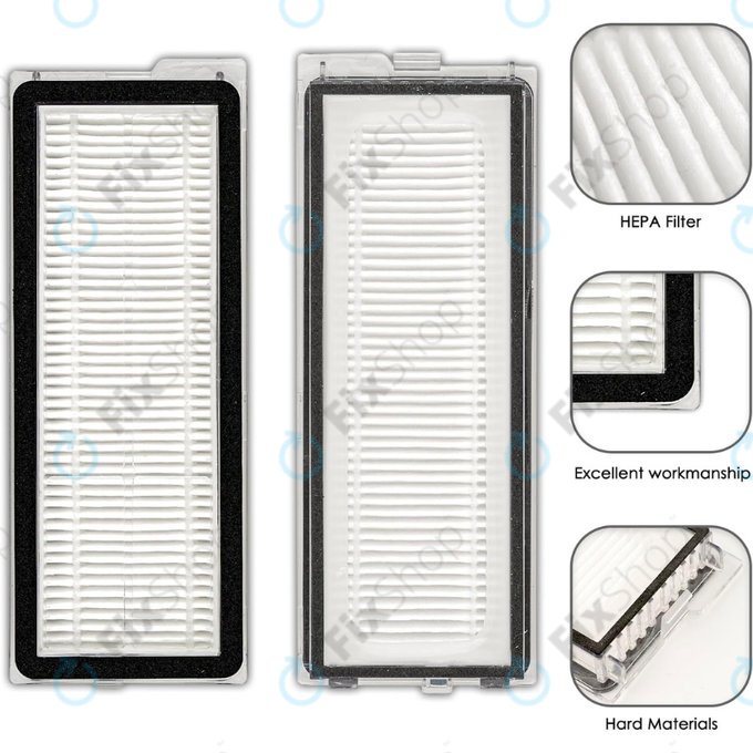 HEPA филтър за Xiaomi Roborock Qrevo Curv, Qrevo Edge, Qrevo MaxV, Qrevo Pro, Qrevo Plus, QV-series