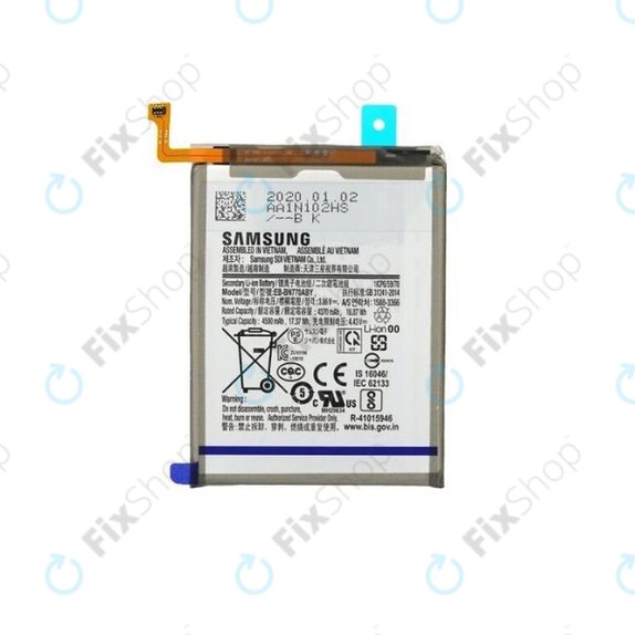 Батерия за Samsung Note 10 Lite N770F, EB-BN770ABY, 4500mAh, GH82-22054A, Genuine Service Pack