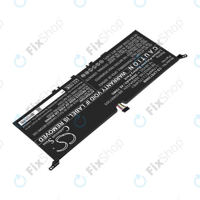 Батерия за Lenovo IdeaPad 730-13, 2650mAh, Li-Pol, 15.36V, 5B10R32748, HQ
