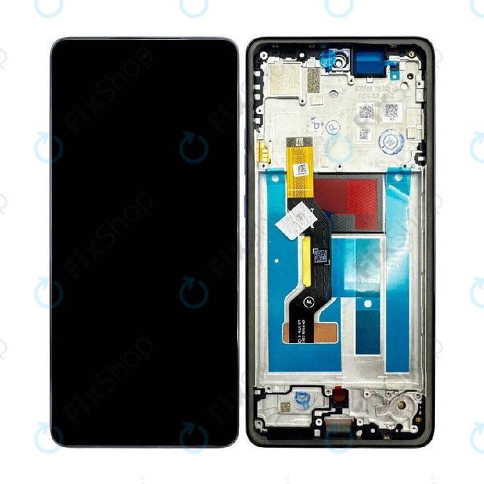 Дисплей за Motorola Moto G86 5G, Тъчскрийн с рамка, Spellbound, 5D68C30474, Genuine Service Pack