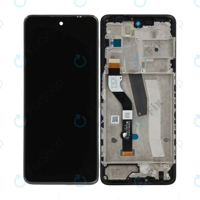 дисплей за Motorola Moto G51 XT220, Тъчскрийн и рамка, TFT