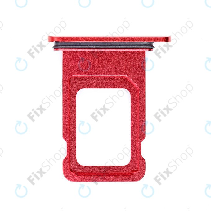 SIM държач за iPhone XR, червен, Red