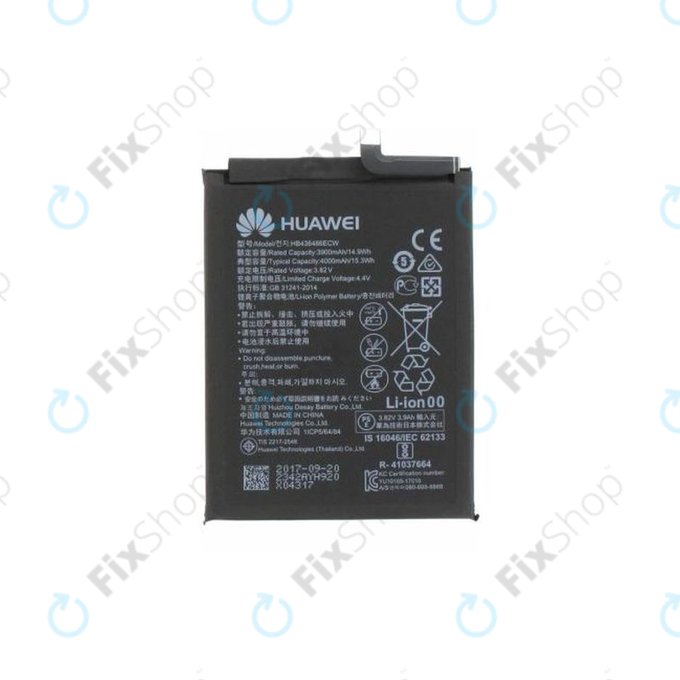 Батерия за Huawei Mate 10 Pro BLA-L29, P20 Pro, Mate 10, View 20, Mate 20, Honor 20 Pro, HB436486ECW, 4000mAh, 24022342, 24022827, Genuine Service Pack