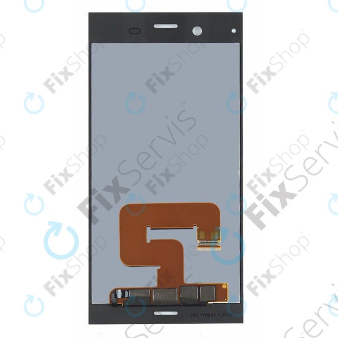 дисплей за Sony Xperia XZ1 G8341, Тъчскрийн без рамка, черен, Black, TFT