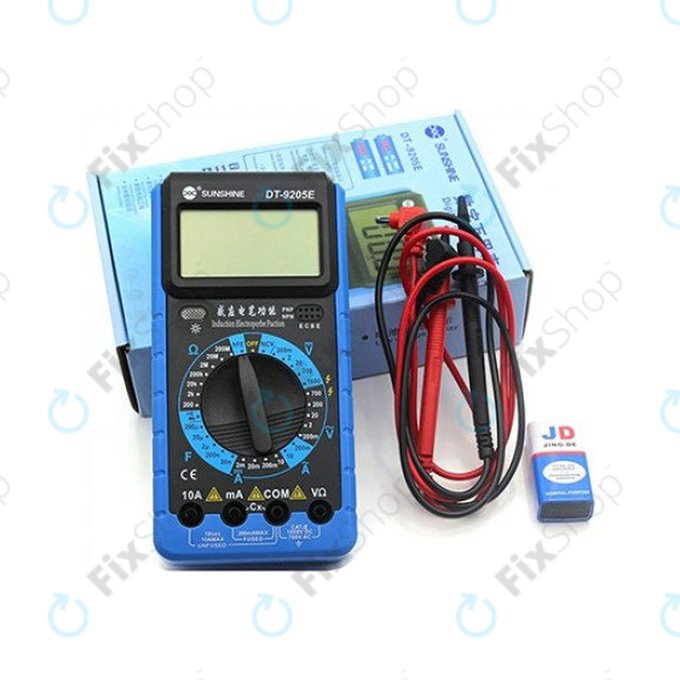 Дигитален мултицет, Sunshine DT-9205E