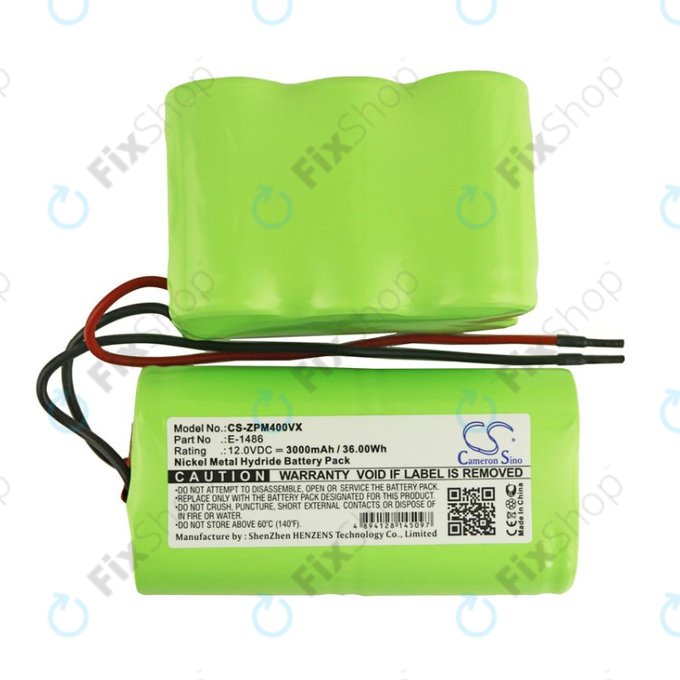 Батерия за Zepter PWC 400 Turbohandy, 3000mAh, Ni-MH, 12V, E-1486, HQ