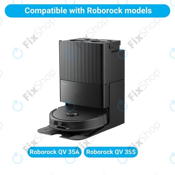 Моп кърпа, 2 бр. за Xiaomi Roborock QV 35A, QV 35S