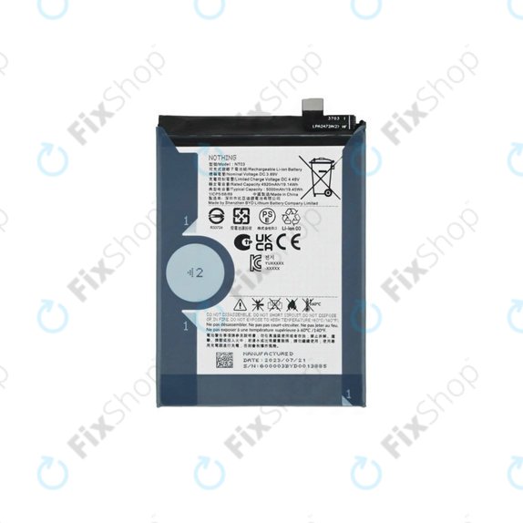 Батерия за Nothing CMF Phone 1, Phone (2a) Plus, 5000mAh