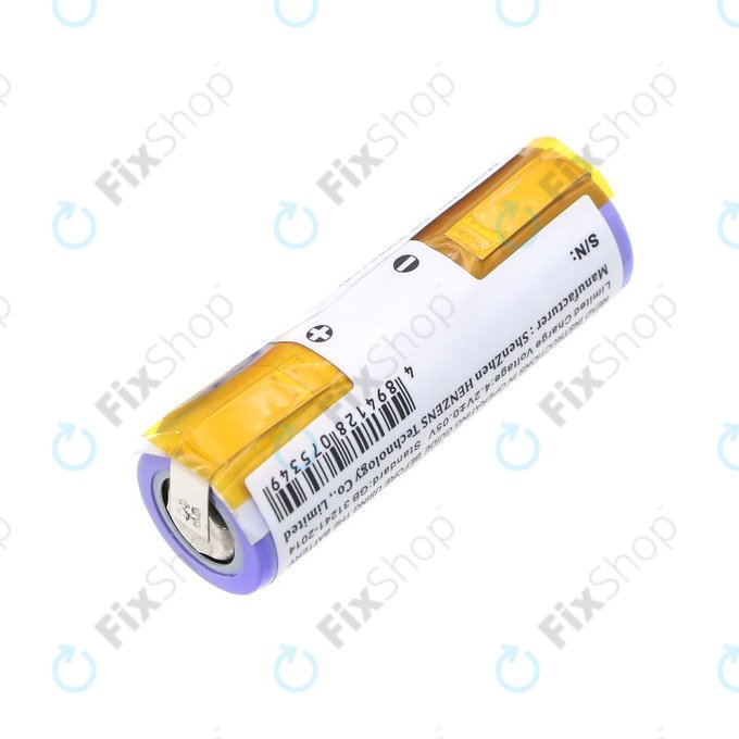 Батерия за Philips HS8420, 650mAh, Li-Ion, 3.7V, US14430VR, KR112RRL, HQ