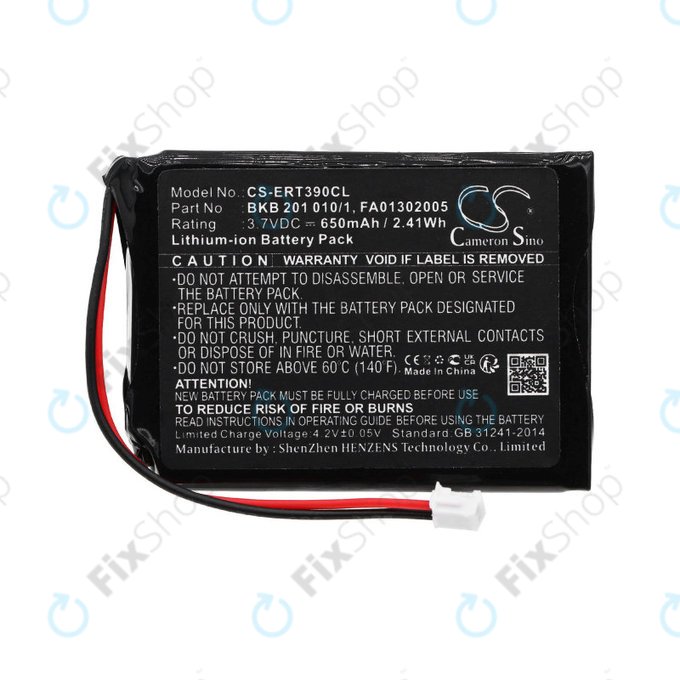 Батерия за Ascom, Avaya, Ericsson, Telstra, 650mAh, Li-Ion, 3.7V, FA01302005, HQ