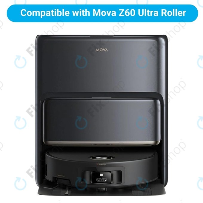 Комплект резервни части за Mova Z60 Ultra Roller (1 чифт основни четки, 2x Филтър, 2x Странична четка, 2x Моп кърпа, 2x Торба за прах)