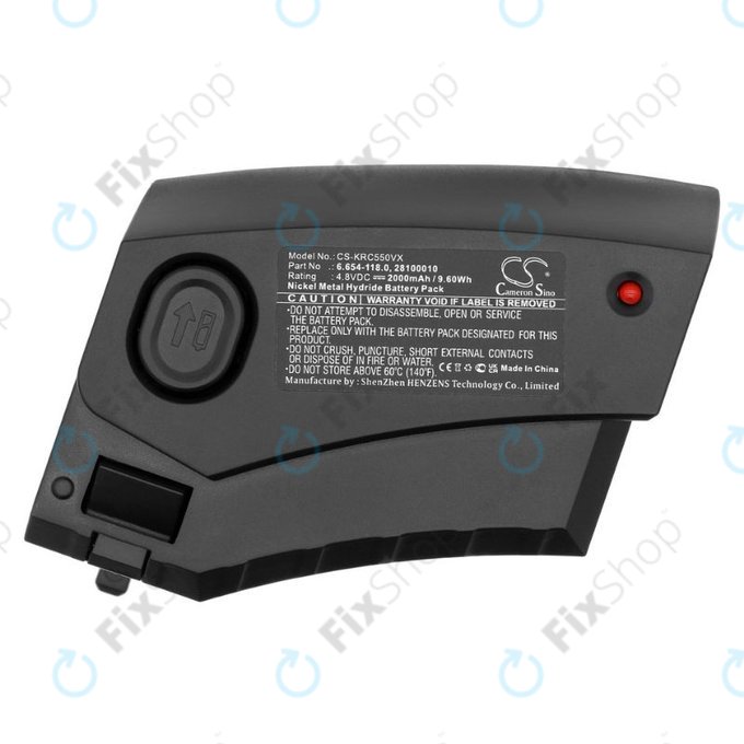 Батерия за Kärcher KC55, 6.654-118.0, 28100010, Ni-MH 4.8V 2000mAh, HQ