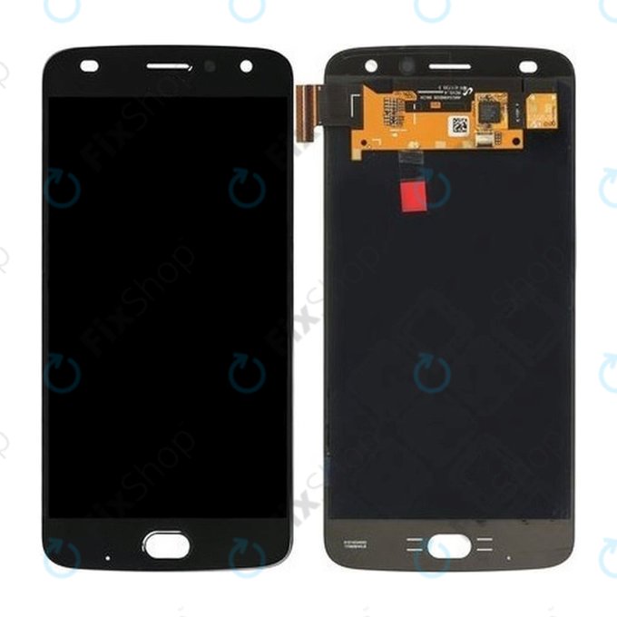 дисплей за Motorola Moto Z2 Play XT1710-09, Тъчскрийн без рамка, черен, Black, TFT