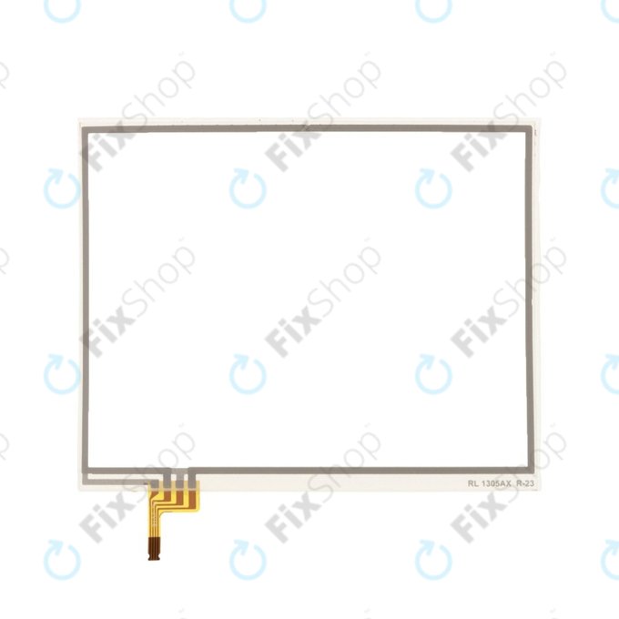 Долно тъч стъкло с лепенка за Nintendo DSi XL и Nintendo DSi LL