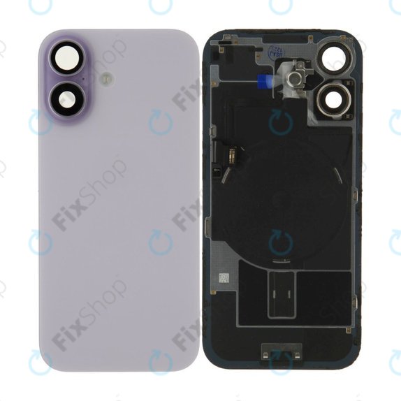 Стъкло на задния капак за iPhone 17, Lavender, Pulled A