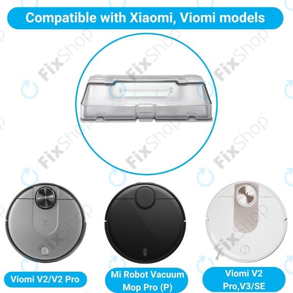 Контейнер за прах за Xiaomi Mi Robot Vacuum Mop Pro (P), Viomi V2 Pro, V3, SE