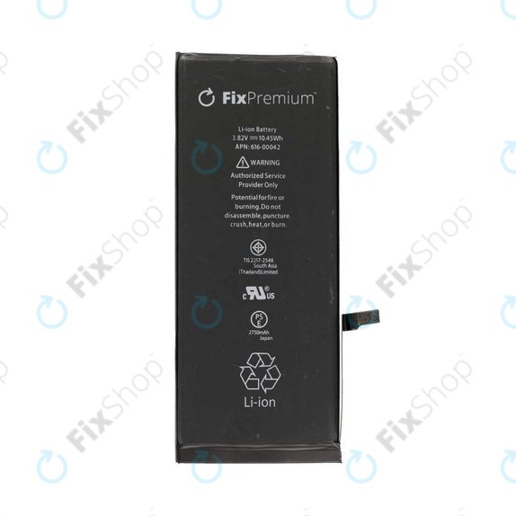 Батерия за iPhone 6S Plus, 2750mAh, FixPremium