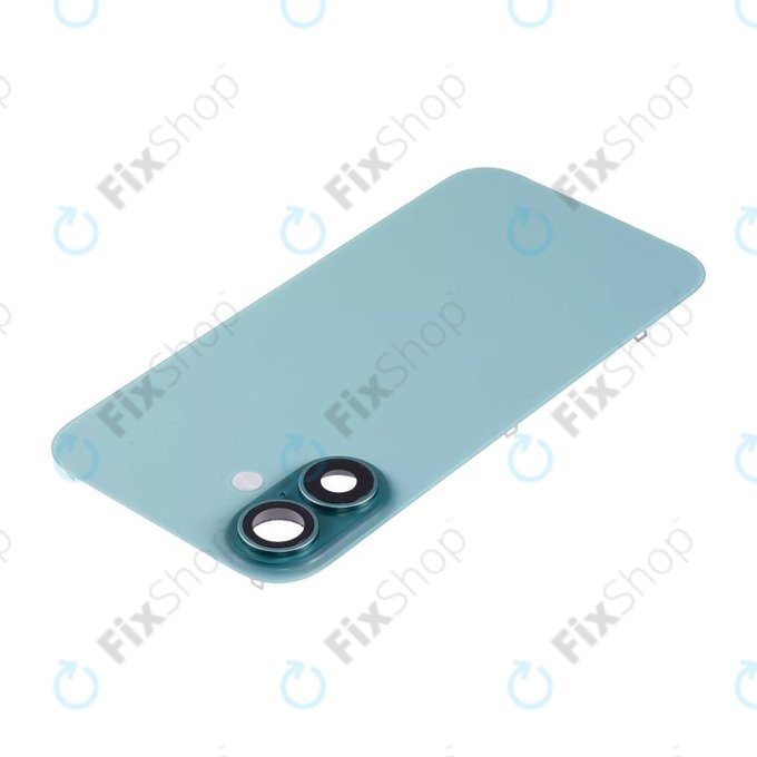 Задно стъкло на корпус + стъкло на камера + метална пластина + MagSafe магнит за iPhone 16, Teal
