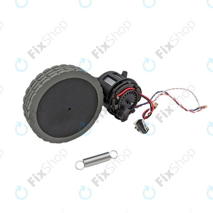 Колело с мотор, Десен, Черна за iRobot Roomba Combo 111, Roomba Combo 113
