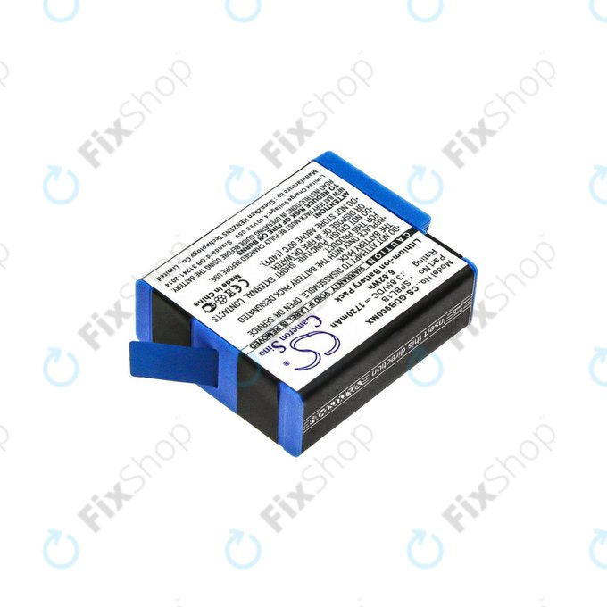 Батерия за Gopro Hero 9, 11, 1720mAh, Li-Ion, 3.85V, SPBL1B, HQ