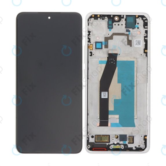 Дисплей OLED за Xiaomi 14T 2406APNFAG, тъч стъкло с рамка, Titan Gray