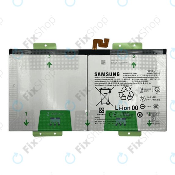 Батерия за Samsung Tab S10 Ultra X920, X926B, 11200mAh, EB-BX926ABE, GH82-35940A, Genuine Service Pack