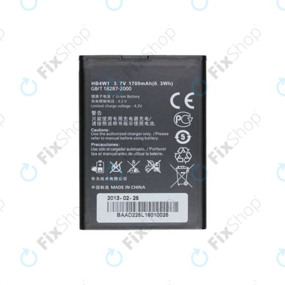 Батерия за Huawei Ascend G510, Y210, Y530, HB4W1, 1700mAh