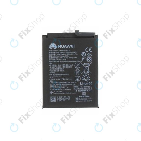 Батерия за Huawei Mate 10 Pro BLA-L29, P20 Pro, Mate 10, View 20, Mate 20, Honor 20 Pro, HB436486ECW, 4000mAh, 24022342, 24022827, Genuine Service Pack