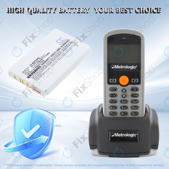 Батерия за Cipherlab 8300-L, Metrologic MK5502, 750mAh, Li-Ion, 3.7V, BA-80S700, HQ