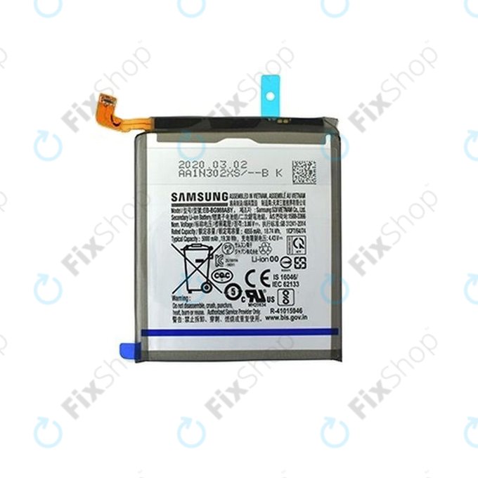 Батерия за Samsung S20 Ultra G988F, EB-BG988ABY, 5000mAh, GH82-22272A, Genuine Service Pack