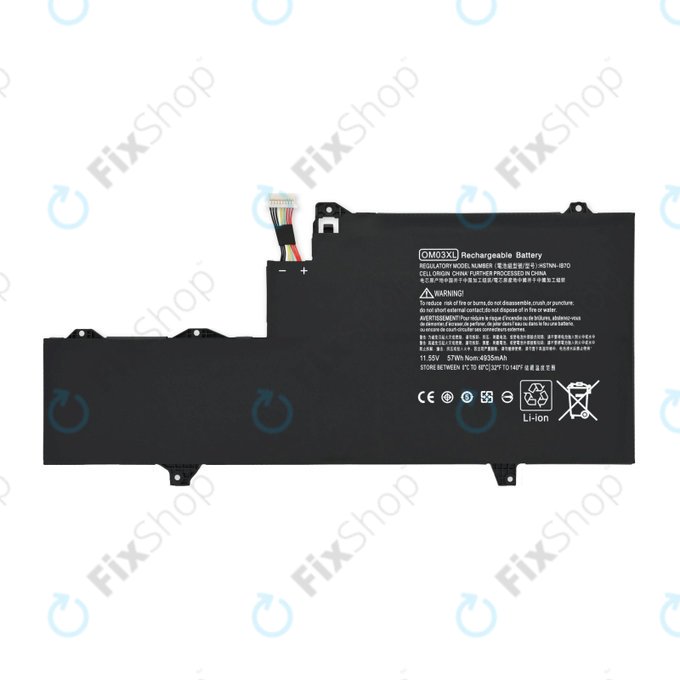 Батерия за HP EliteBook x360 1030 G2, OM03XL, 4935mAh, 77052513, Genuine Service Pack
