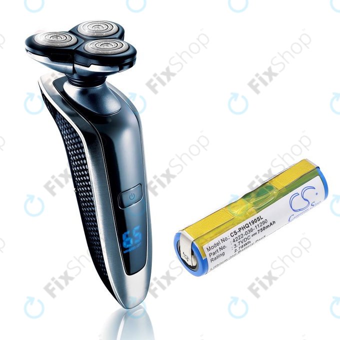 Батерия за Philips 8895XL, 750mAh, Li-Ion, 3.7V, 036-11290, HQ