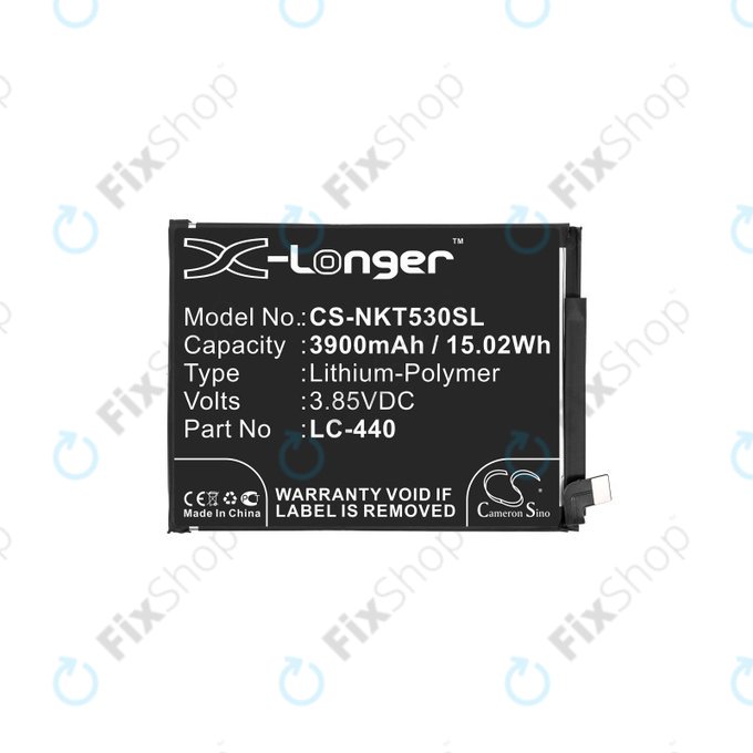 Батерия за Nokia 5.3, 3900mAh, Li-Pol, 3.85 V, LC-440, HQ