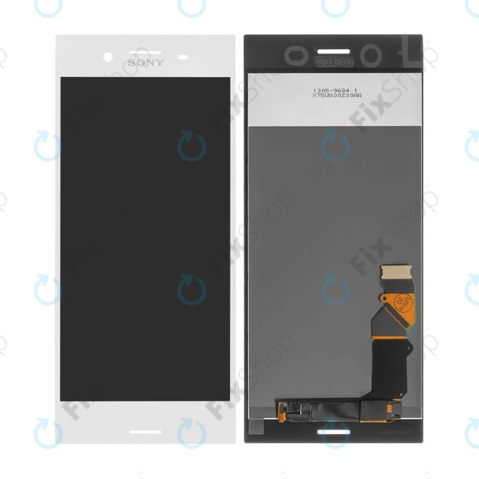 дисплей за Sony Xperia XZ Premium Dual G8142, Тъчскрийн без рамка, сребърен, Сребро, Silver, TFT