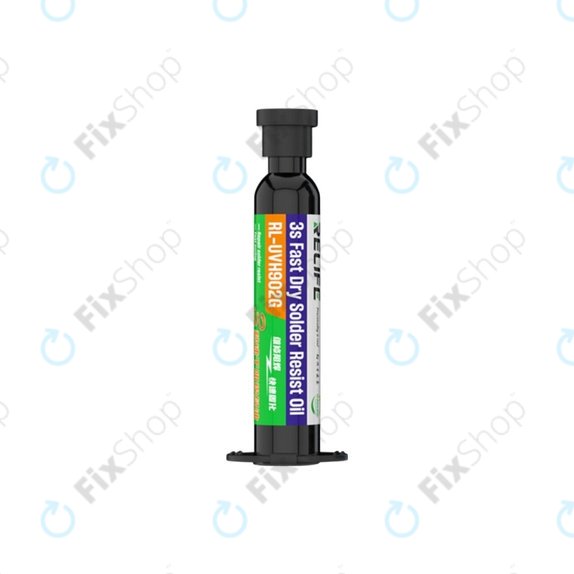 UV втвърдяваща спойкова маска Relife RL-UVH902G, 10ml, Black